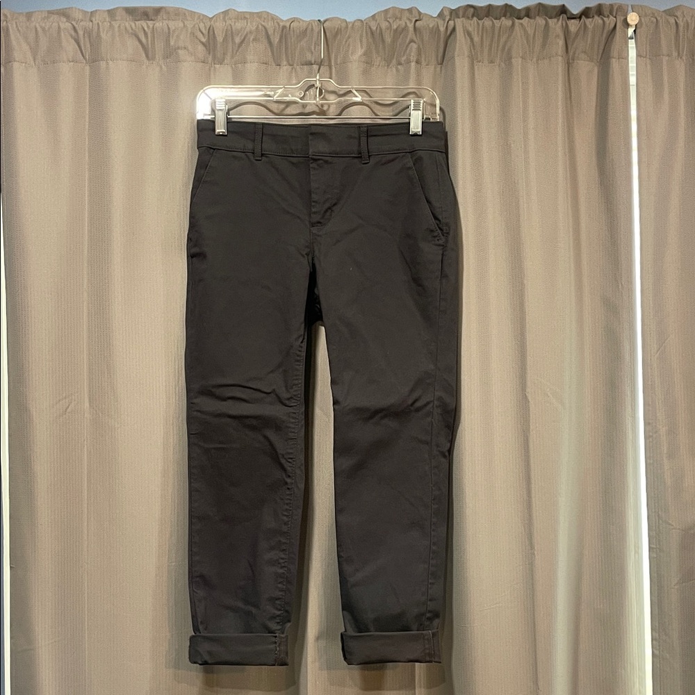 LOFT women’s Charcoal Chinos